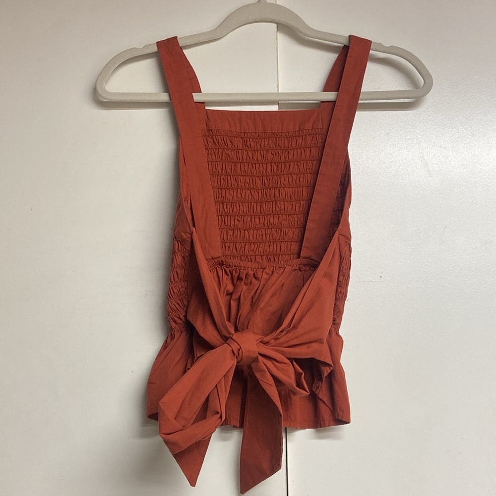 Free People Fez Cropped Top In Spiced Sunblush, XS - Picture 4 of 10